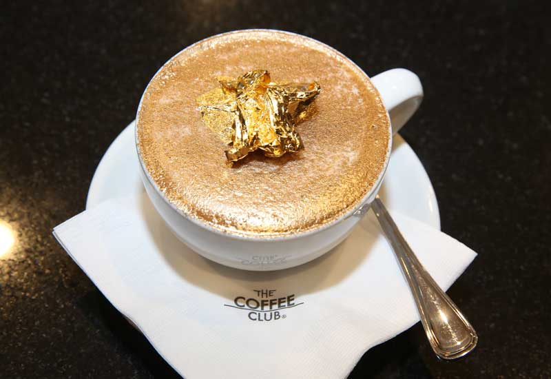 The Coffee Club Serves Up 24 Carat Cappuccinos Caterer Middle East