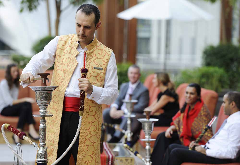 Ritz Carlton Difc Welcomes First Shisha Sommelier Caterer Middle East