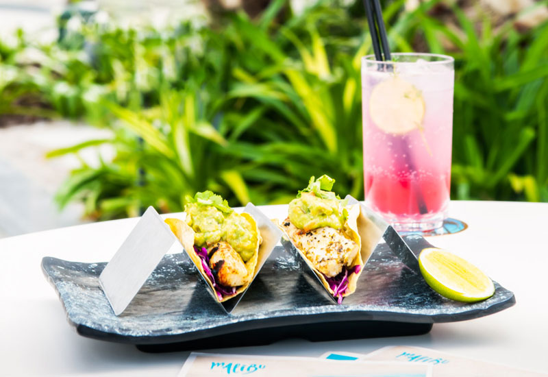 PHOTOS: Check out some of the dishes at the Malibu Deck pool bar ...