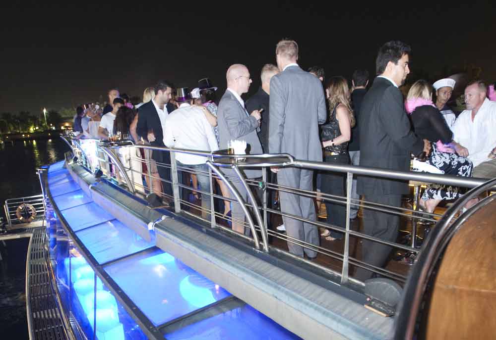 PHOTOS: Celebrations aboard Dubai hotel party boat - Caterer Middle East