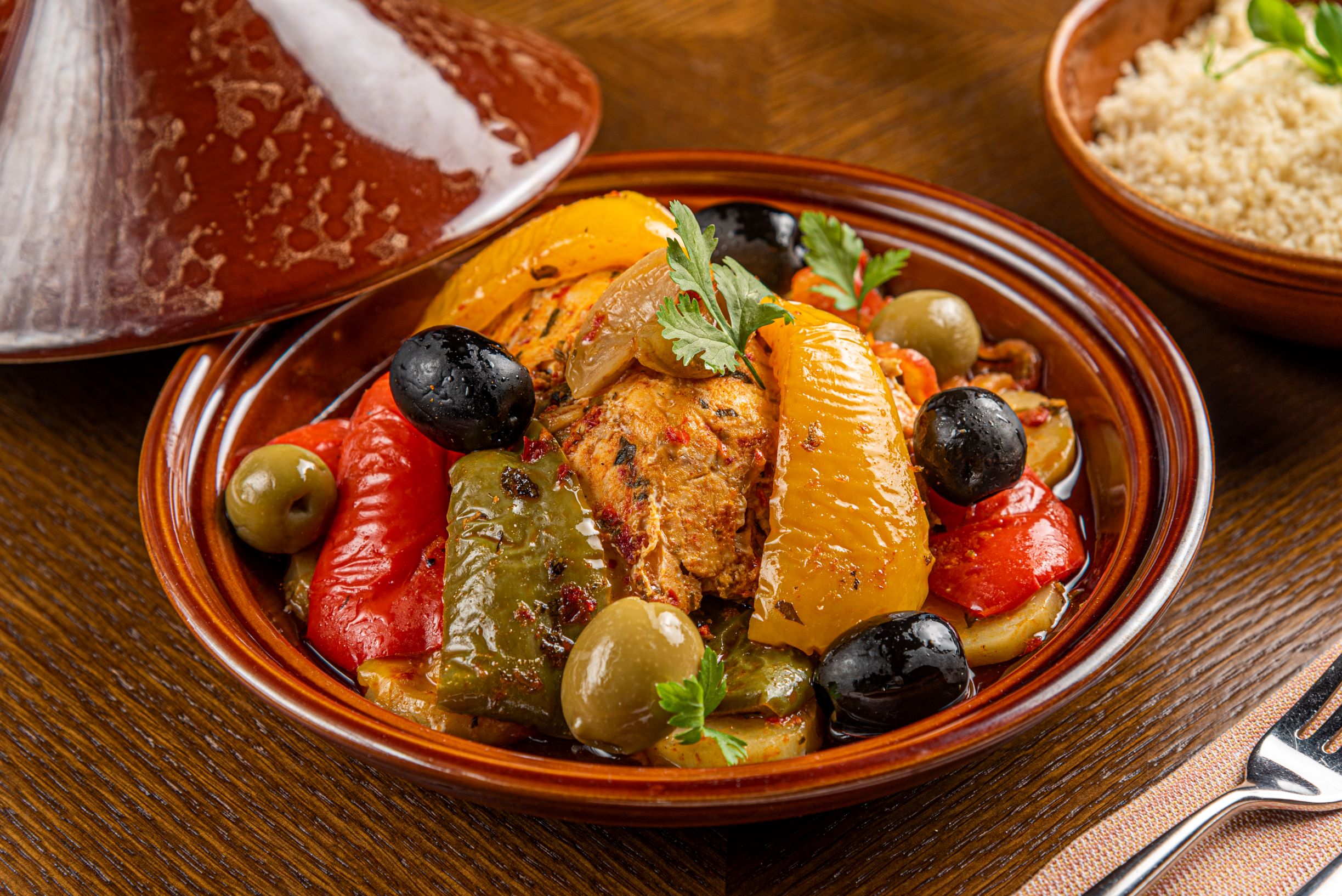 Recipe How To Make Sea Bass Tagine Caterer Middle East