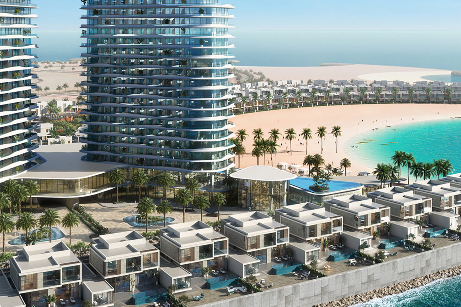 Work On Rak S Aed Billion Danah Bay Beach Development Is Underway